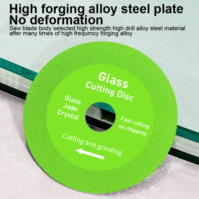 ग्लास 4 इंच डायमंड कटिंग ब्लेड डिस्क 100mm अल्ट्रा थिन
